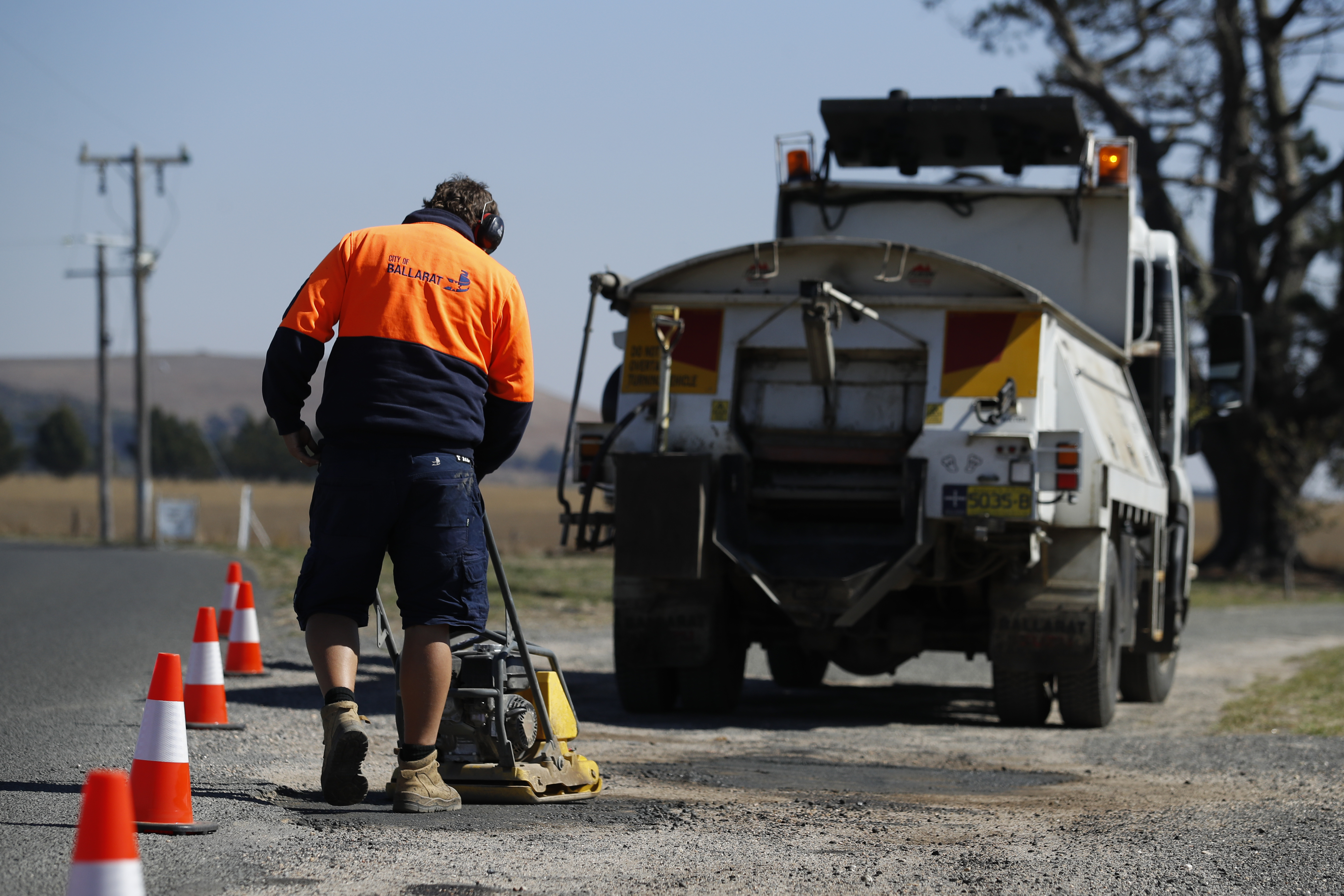 road maintenance worker