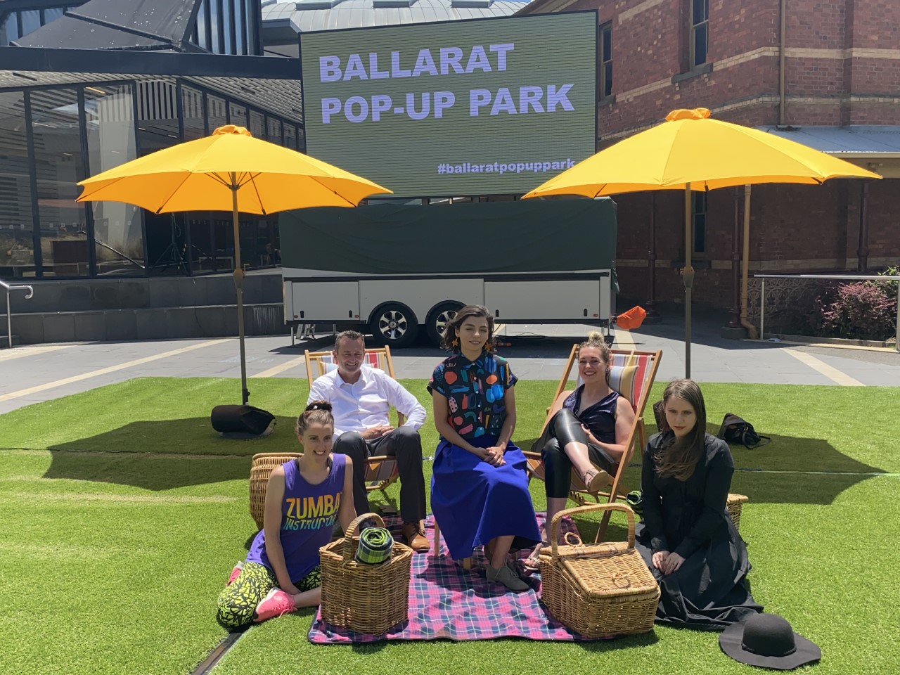 Pop-up park