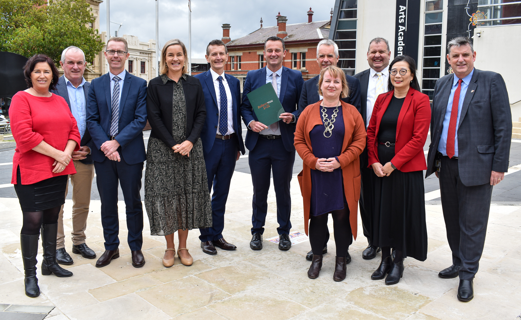 Ballarat. Now and Into the Future 2022 stakeholder group photo