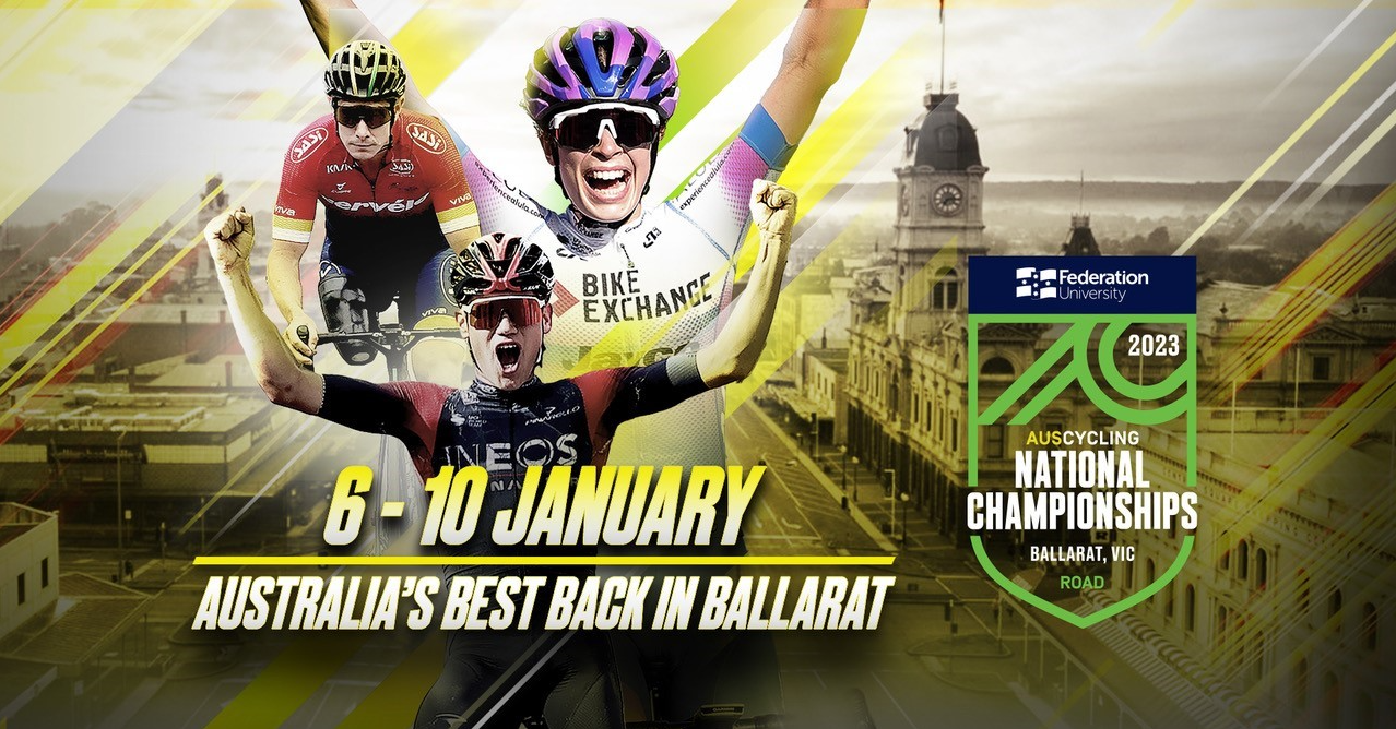 The Federation University Road National Championships are returning to Ballarat for the 17th year