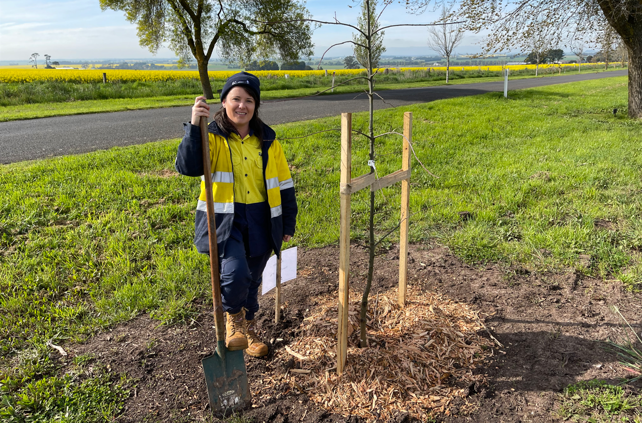 City of Ballarat natural resource officer Mel Halliday.