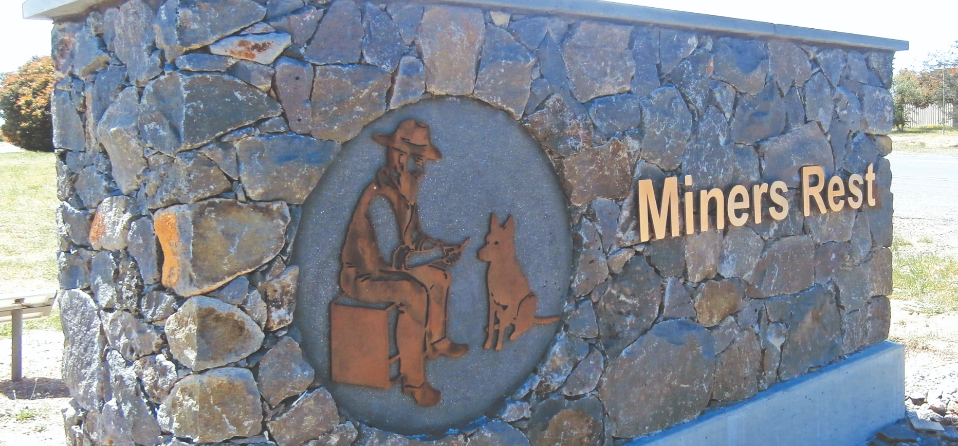 Welcome to Miners Rest monument.