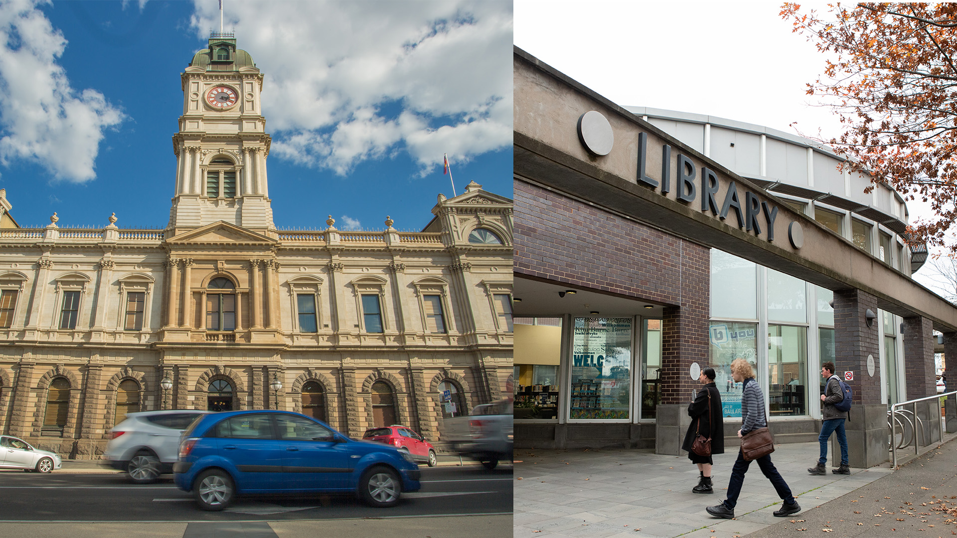 Ballarat Town Hall will be the new home for a pop-up library