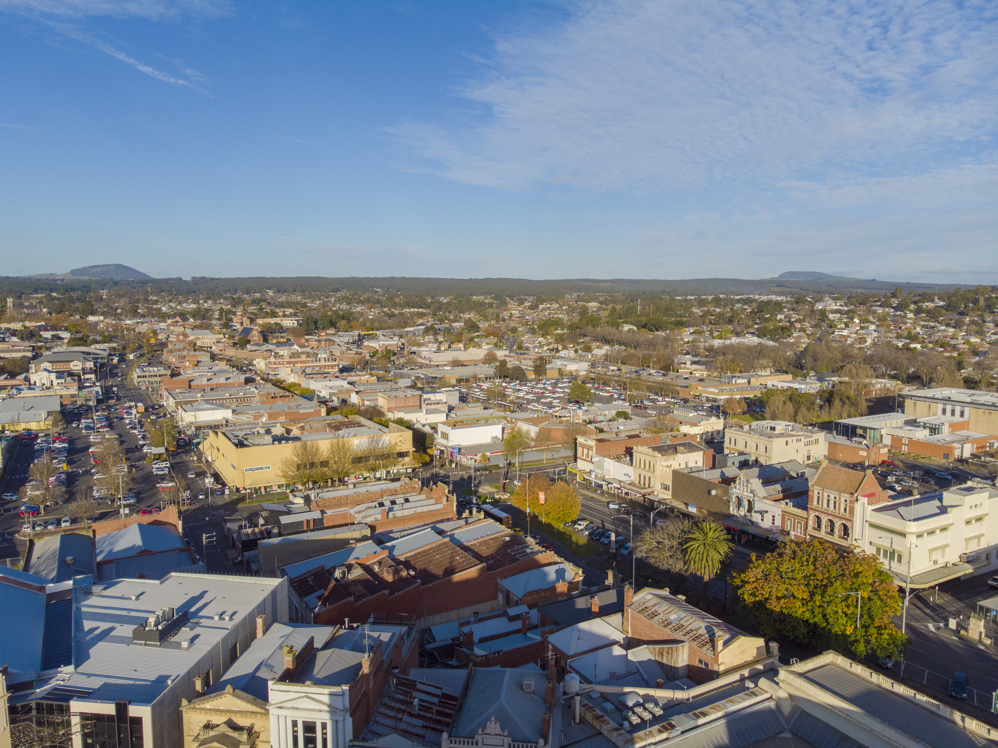 Generic image of aerial of Ballarat