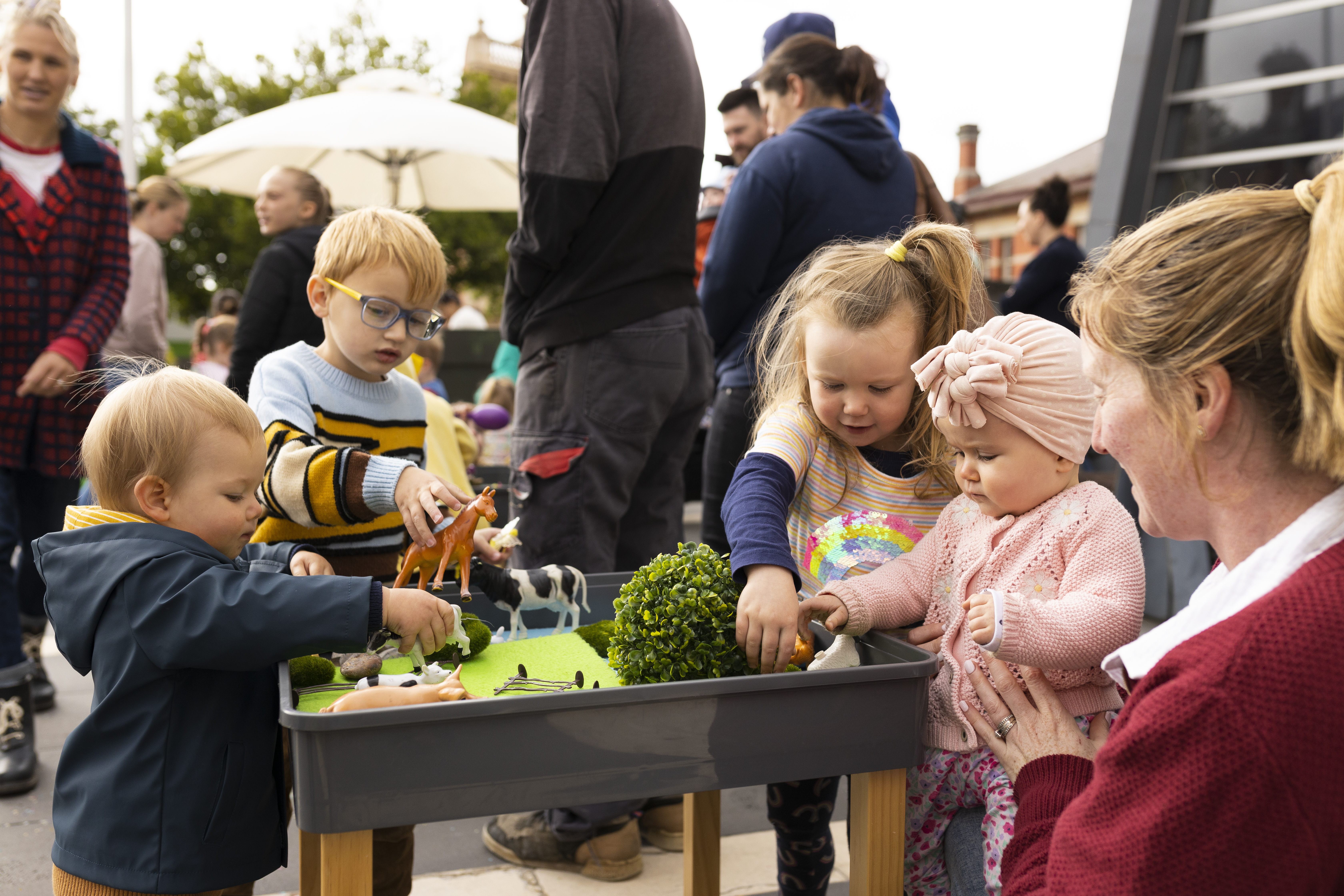 Generic image of children playing in a sandpit