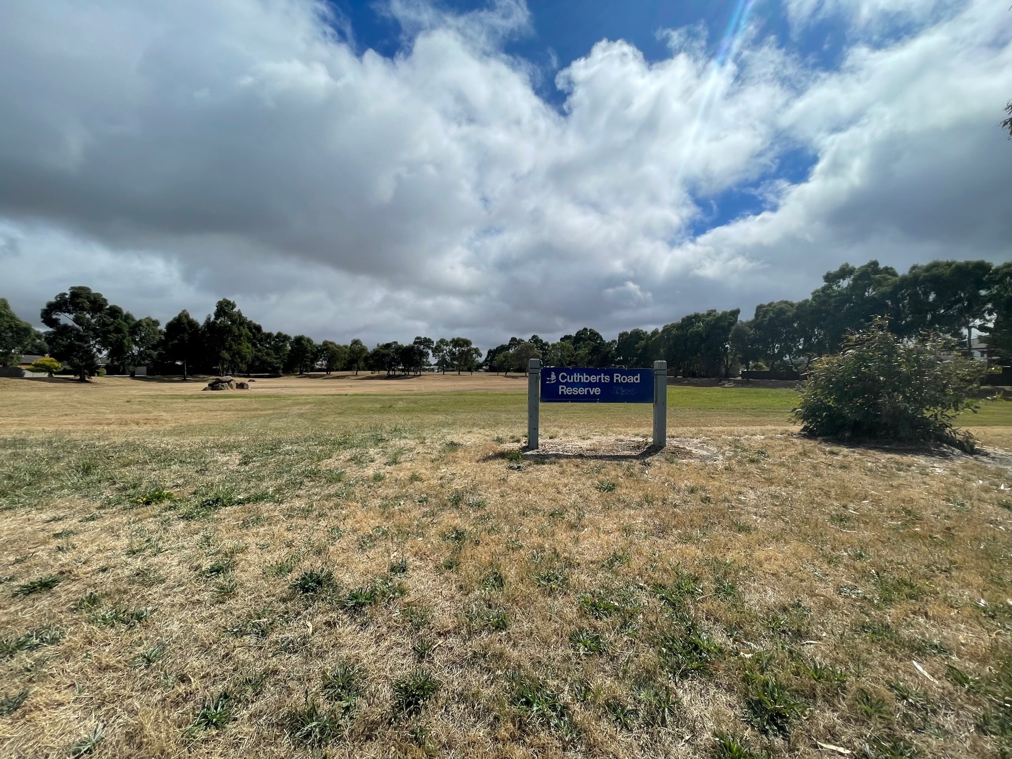 Generic image of open space, Cuthberts Road Reserve
