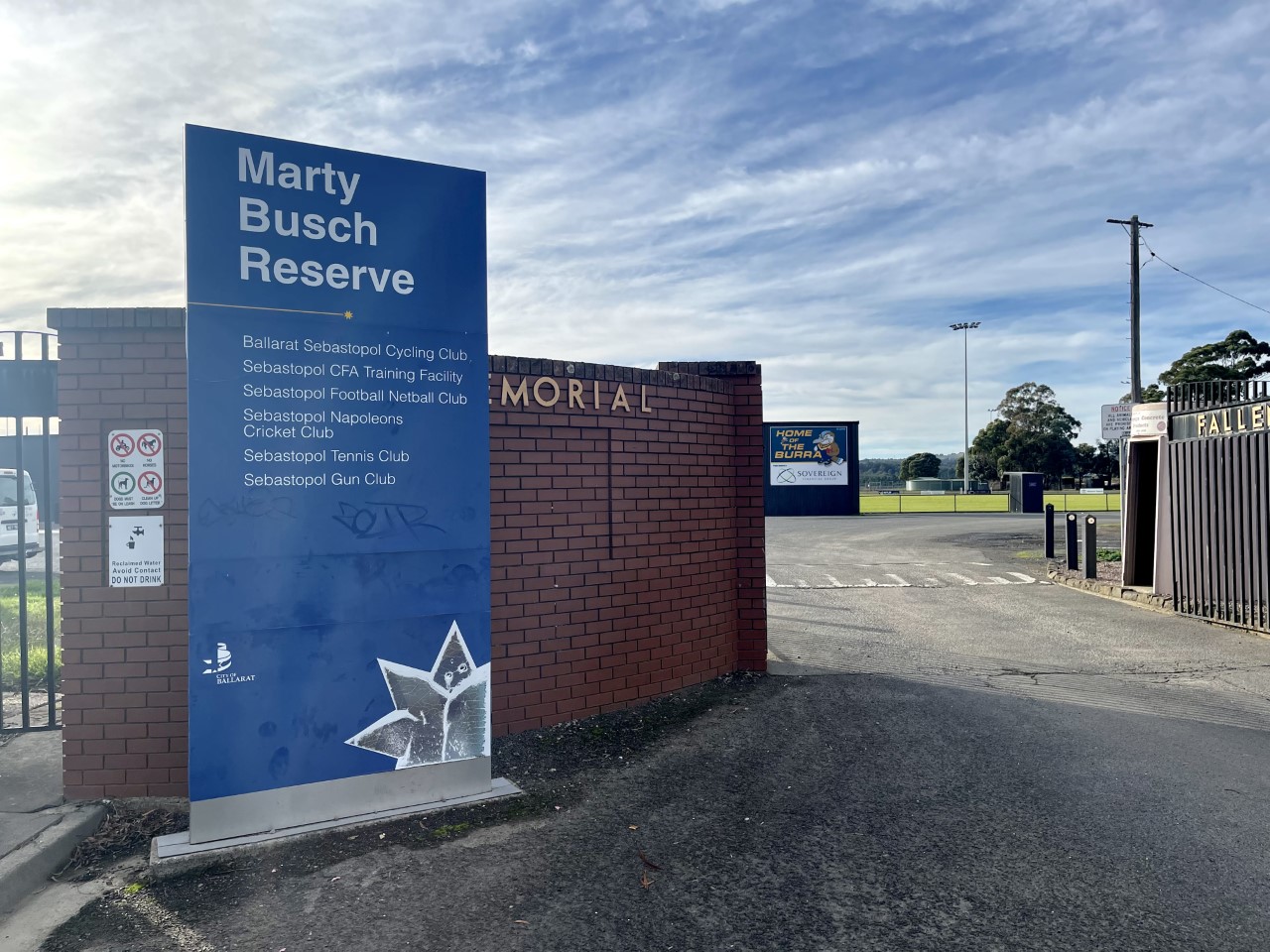 The Marty Busch Reserve Master Plan has been adopted by Ballarat City Council.