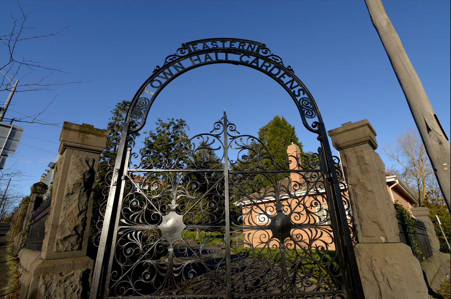 Generic image of Ballarat East Town Hall Gardens gates