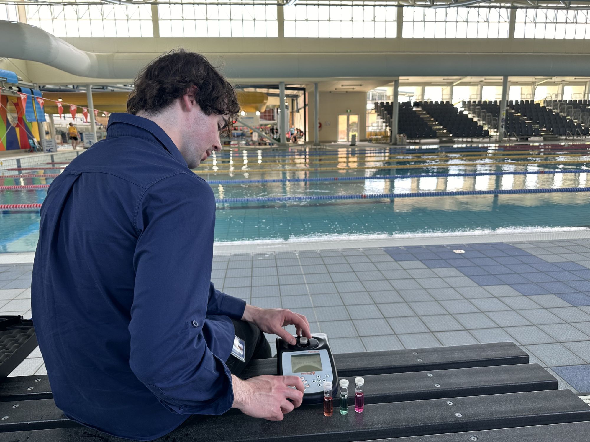 Generic image of an Environmental Health Officer water testing