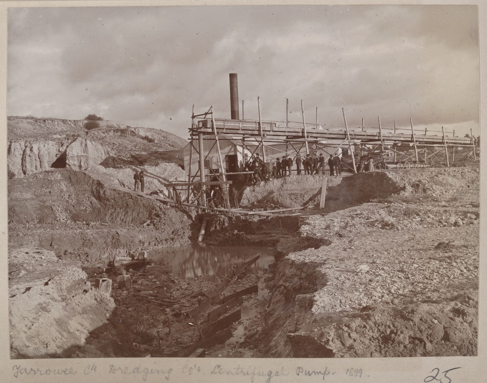 Generic image of Yarrowee Creek dredging