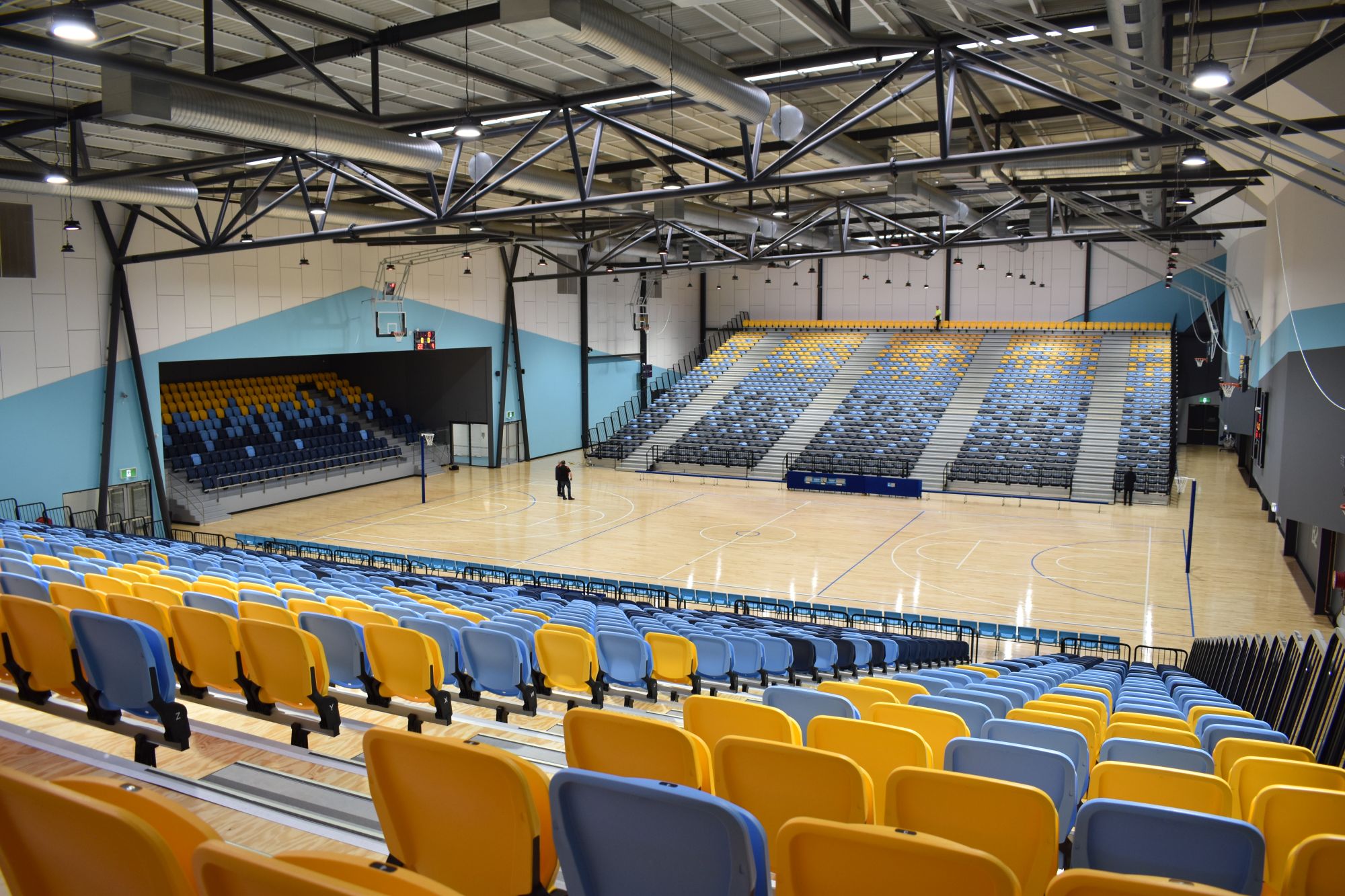 Netball show court at the Ballarat sEvents Centre  