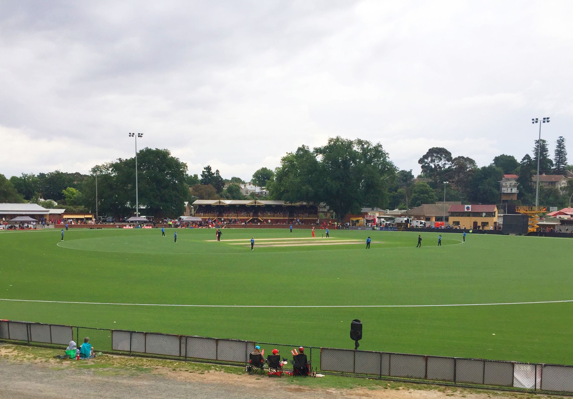 Cricket at Eastern Oval