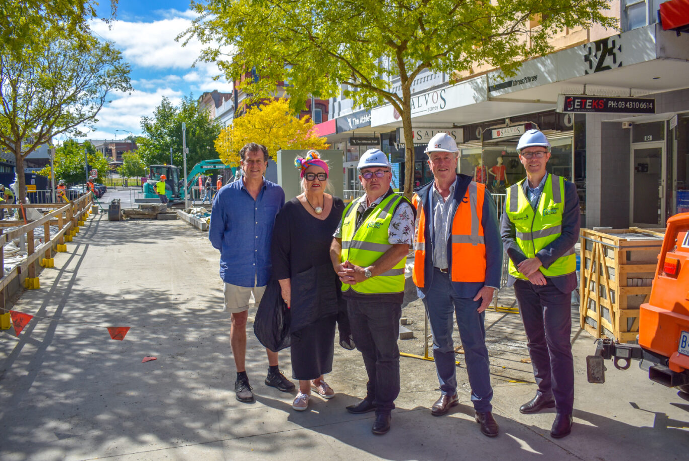 Kerbing works mark seven-month stage of Bridge Mall redevelopment 