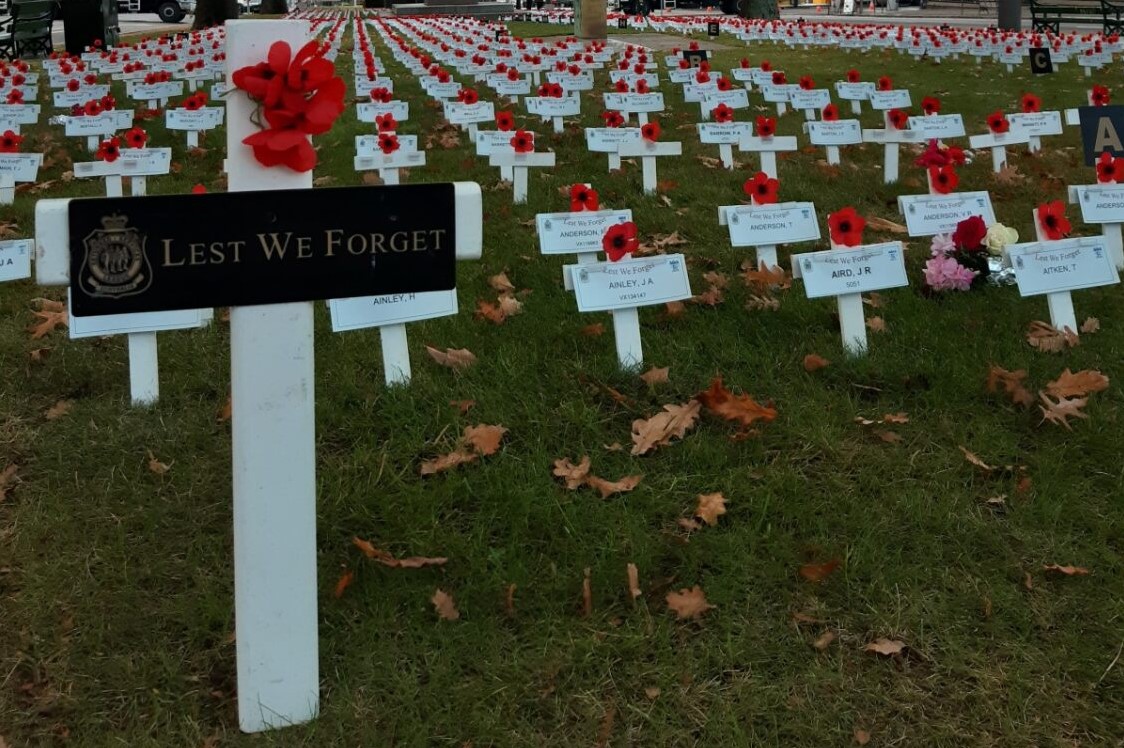 Anzac Day in Ballarat.