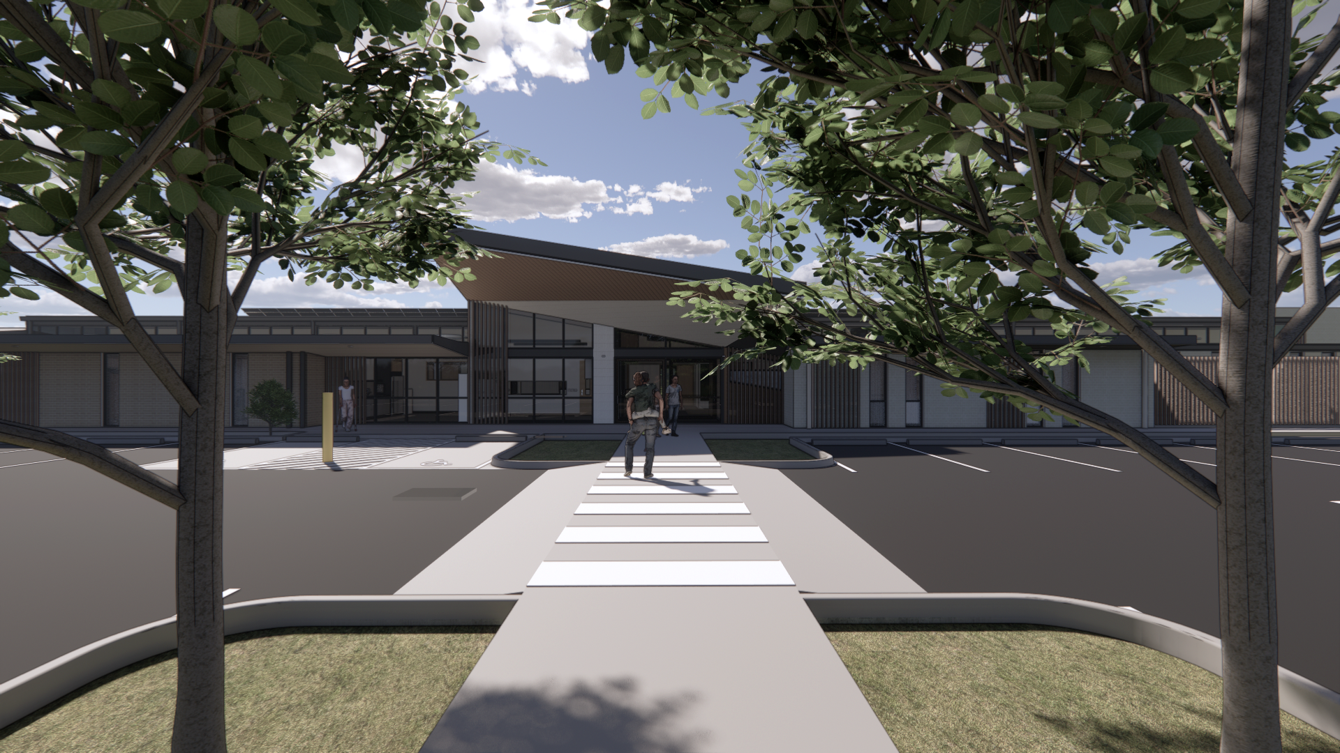 Design image of the Sebastopol Community Hub.