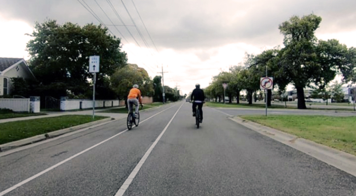 Walking cycle on road discount