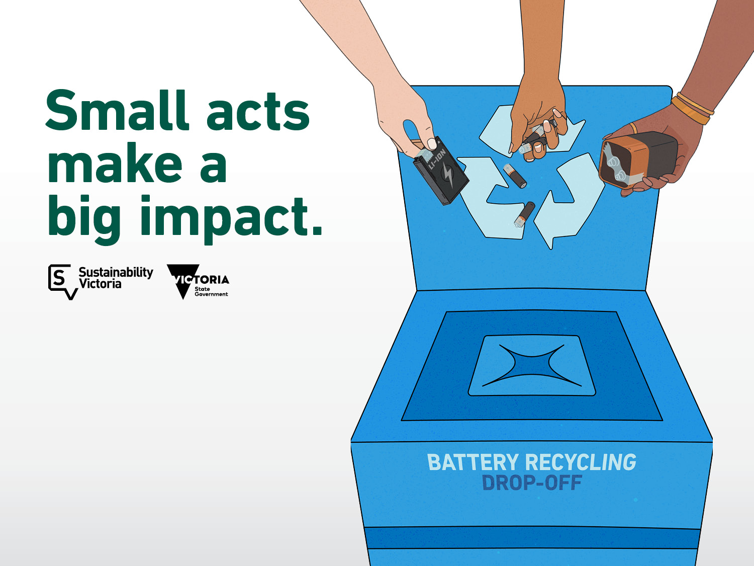 Recycle your batteries