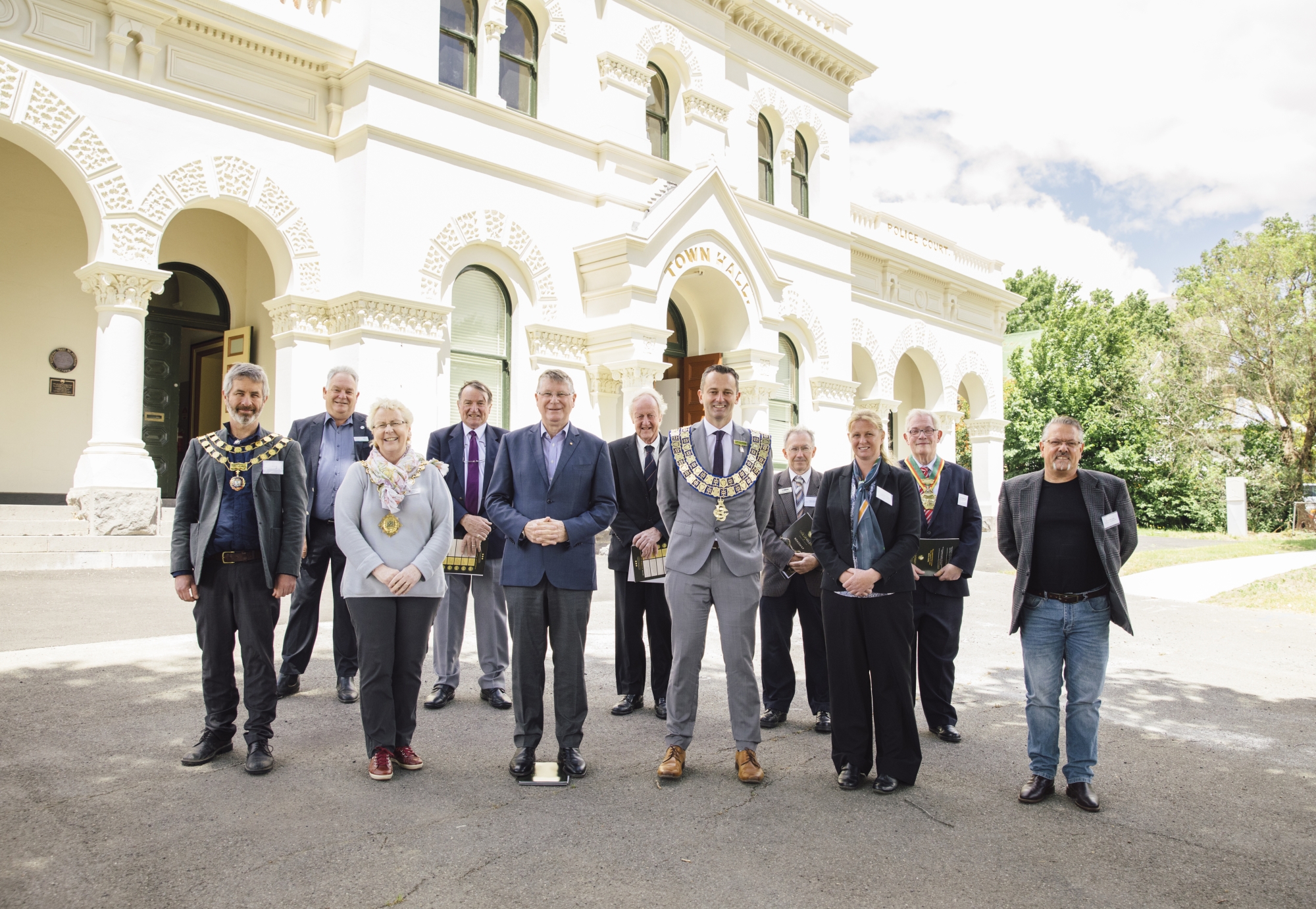 Mayors gather at Clunes