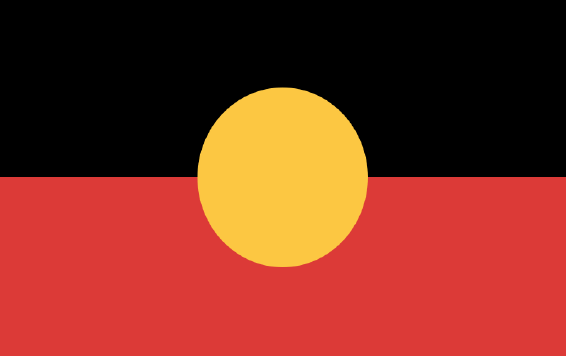 Image of the Aboriginal Flag