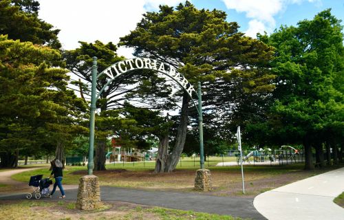 Victoria Park sign