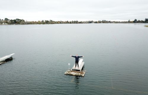 Mayor on Lake Wendouree