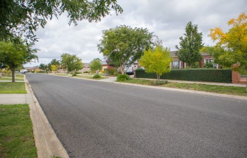 Generic photo residential street