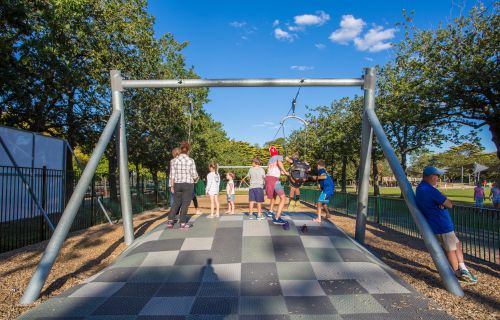 A Ballarat playground maintained by Council