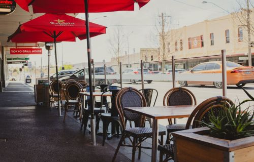 Generic image of outdoor dining