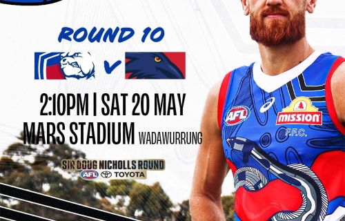 Western Bulldogs to host Adelaide in Ballarat as part of Sir Doug Nicholls Round