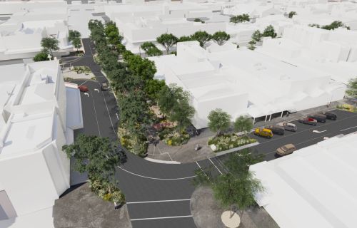 The Bridge Mall redevelopment designs for Grenville Street