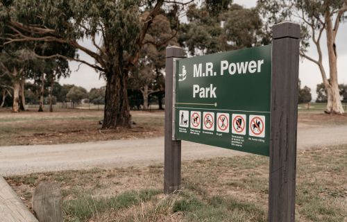 Generic image of MR Power Park sign