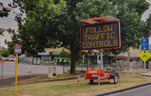 Eastwood Street road works