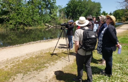 Residents participate in the Nature Stewards program