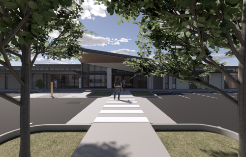 Design image of the Sebastopol Community Hub.