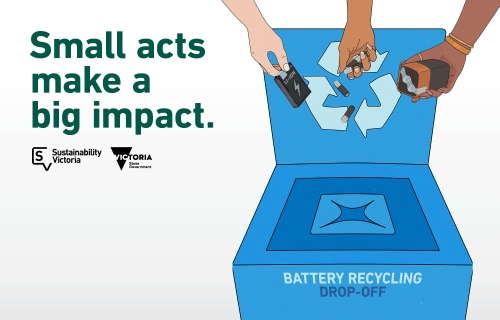 Recycle your batteries
