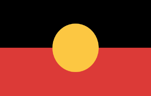 Image of the Aboriginal Flag