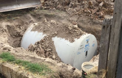 septic tank