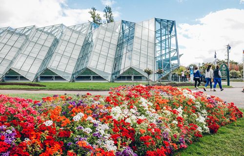 Conservatory at the Ballarat Botanical Gardens