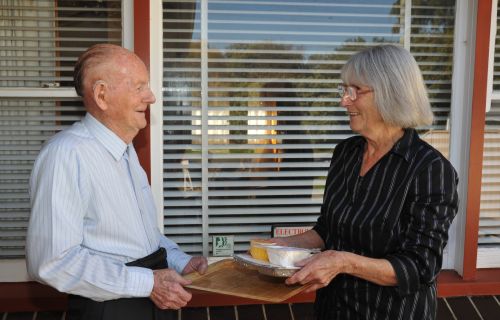 Meals on Wheels volunteers