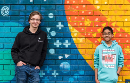 Making an impact: City of Ballarat Youth Councillors Brayden Crutchfield and Mana Florentine.