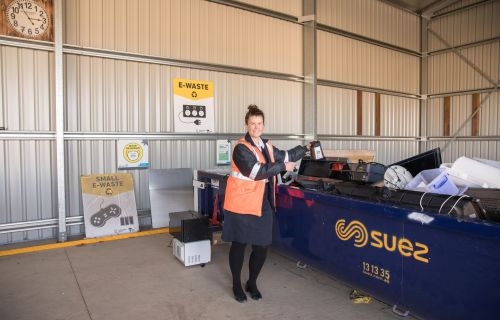 eWaste at Ballarat Transfer Station