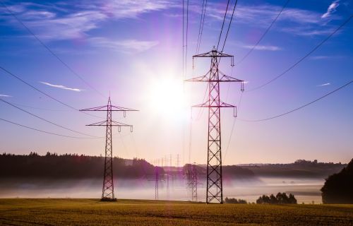 Powerlines over fields