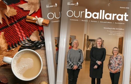 Ourballarat magazine promotional image