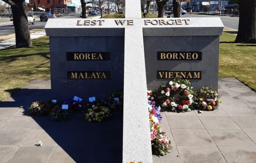 Korea, Borneo, Malaya and Vietnam war memorial, Sturt Street