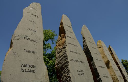 ex-pow memorial south gardens ballarat