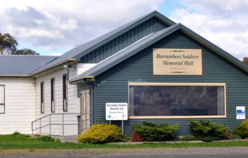 Front entrance image of Burrumbeet Soldiers Memorial Hall