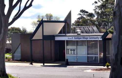Front entrance of Cardigan Village Community Centre