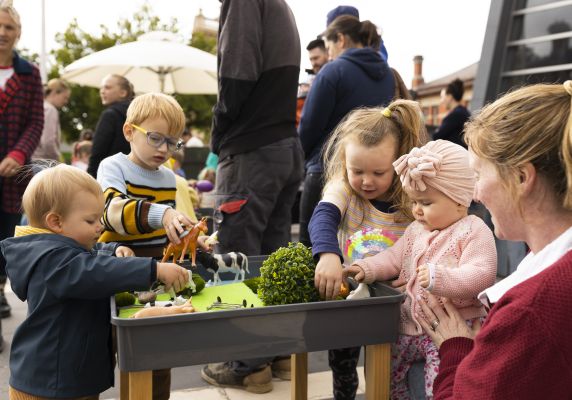 Generic image of children playing in a sandpit