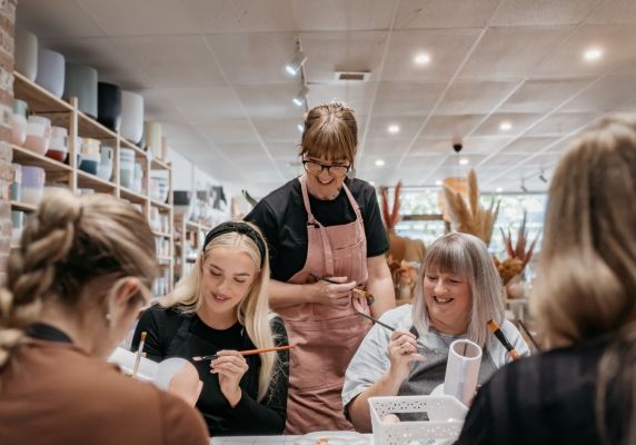 Generic image of people painting