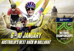 The Federation University Road National Championships are returning to Ballarat for the 17th year
